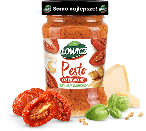 Pesto czerwone z suszonymi pomidorami