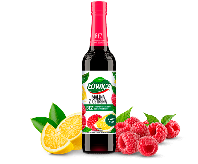 Malina z cytryną