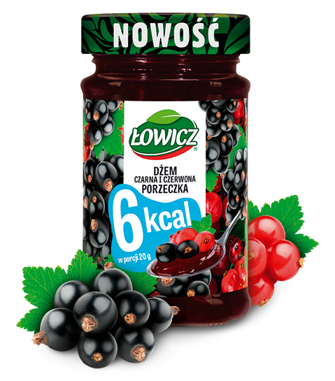 Czarna + czerwona porzeczka