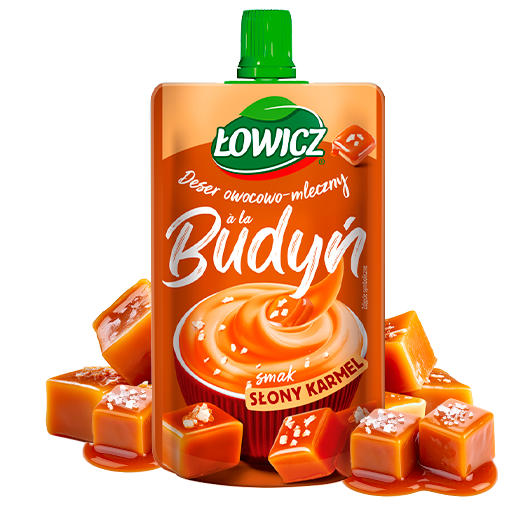 Łowicz Deser Budyń Słony Karmel