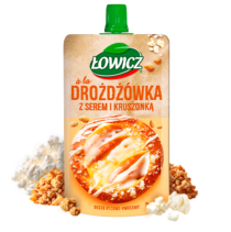 Łowicz Deser Drożdżówka z serem i kruszonką